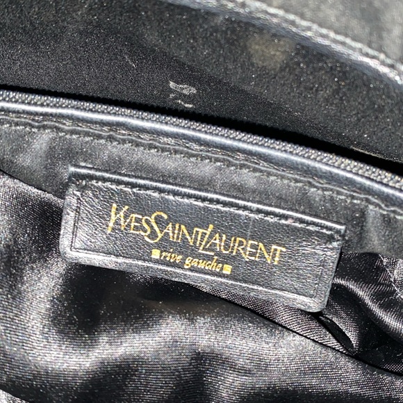 YSL LARGE PATENT LEATHER MUSE BAG EUC 11x16x6 - Picture 11 of 16